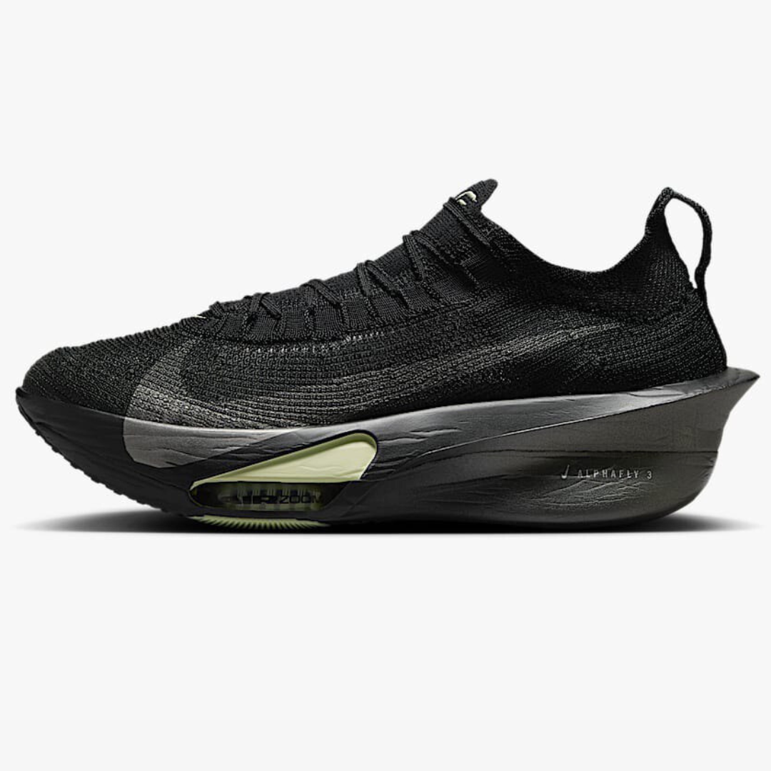 Nike ZoomX ALPHAFLY Next% 3 - Preto/Olive Aura/Prateado metalizado