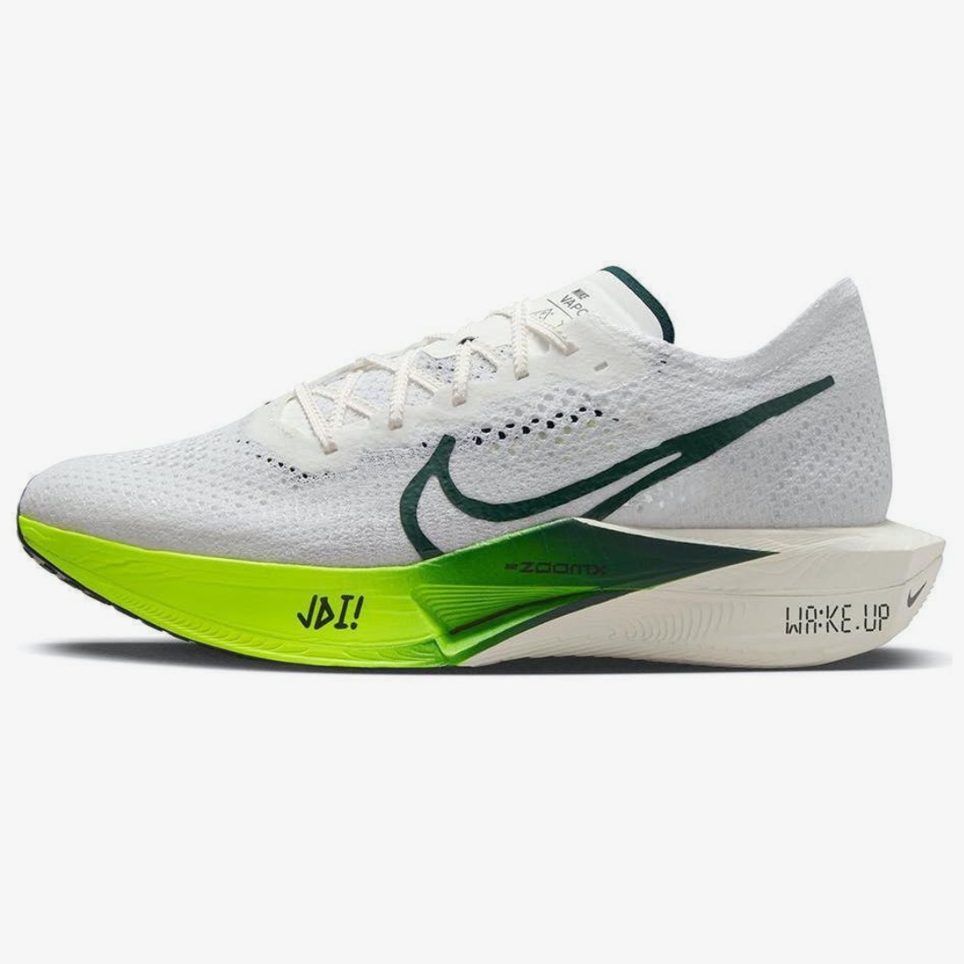 Nike Air Zoom X Vaporfly Next%3 Road Racing - Branco/Verde Pro