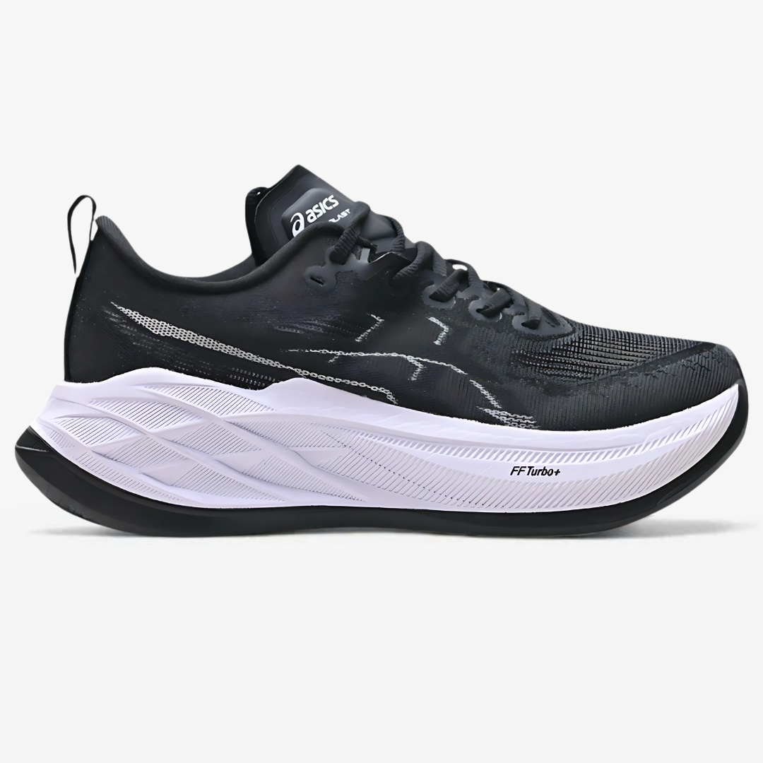 Asics Superblast 2 - Unissex - Preto/Branco