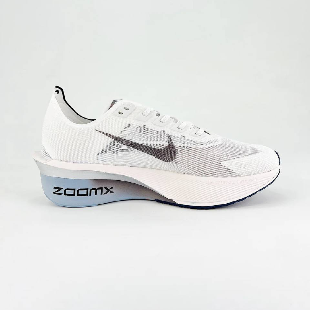 Nike ZoomX VaporFly 4 Branco/Cinza