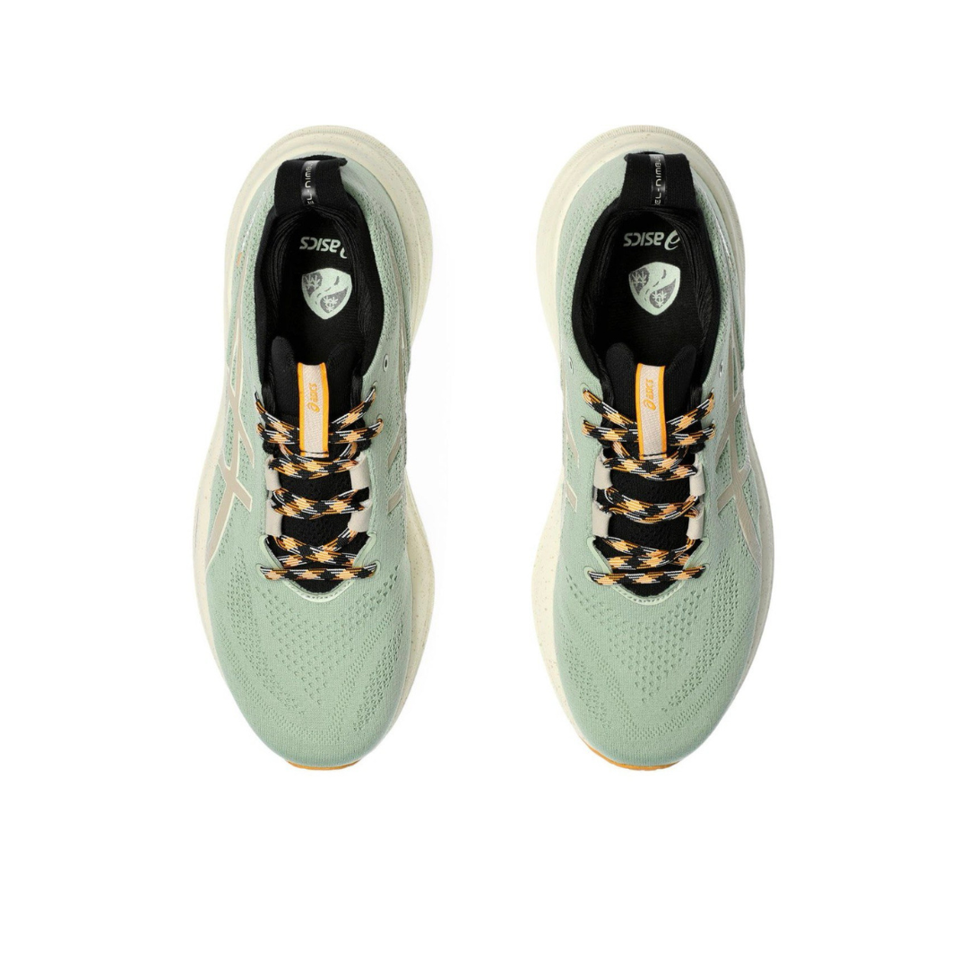 Asics Gel - Nimbus 26 TR - Verde/Creme/Laranja