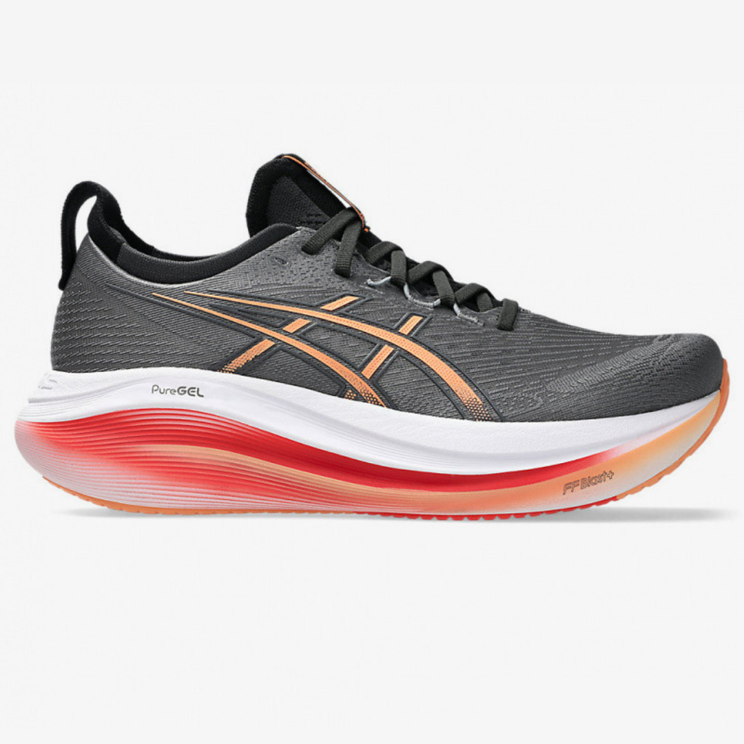 Asics Gel - Nimbus 27 - Cinza/Laranja