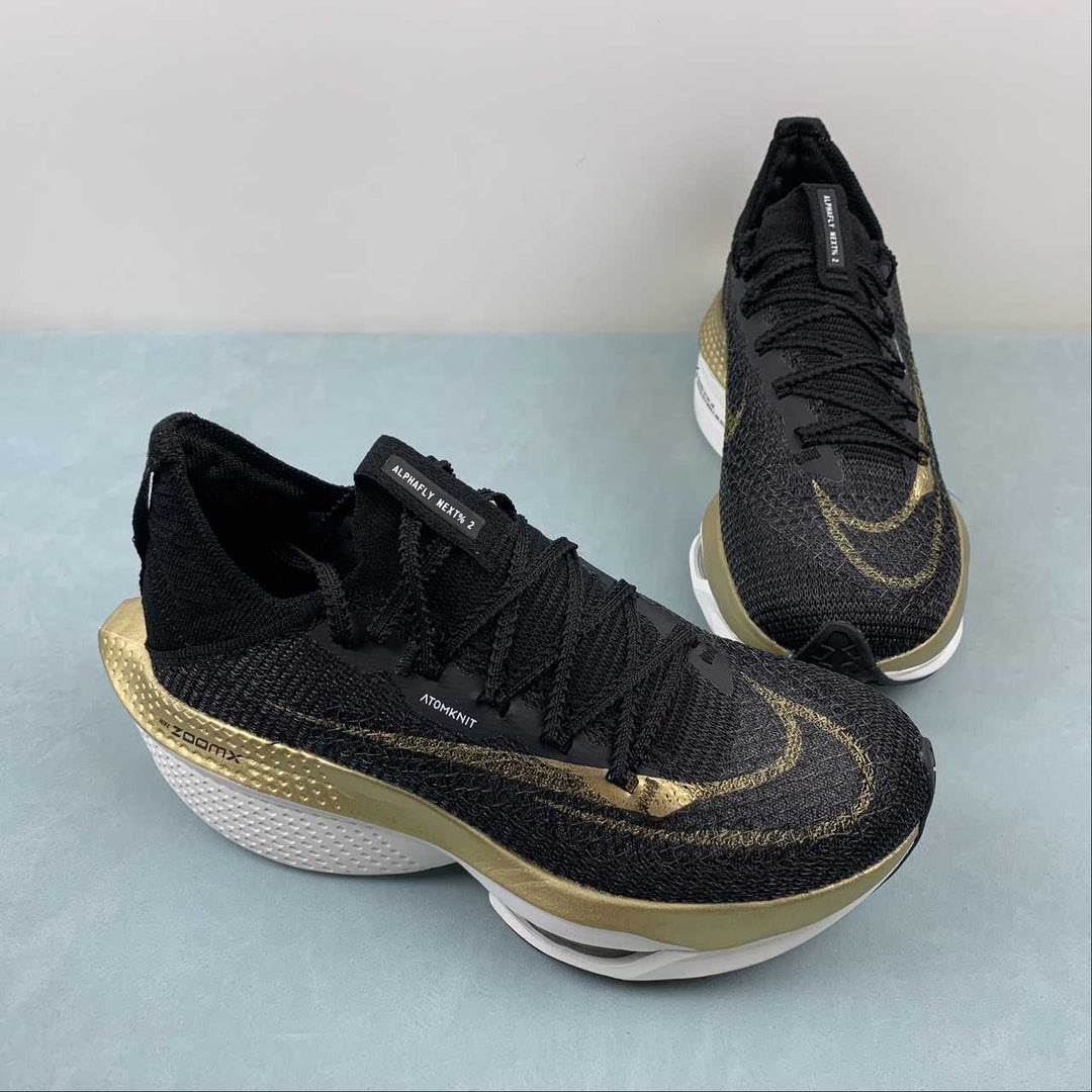 Nike Air Zoom Alphafly Next%2 - Preto/Dourado
