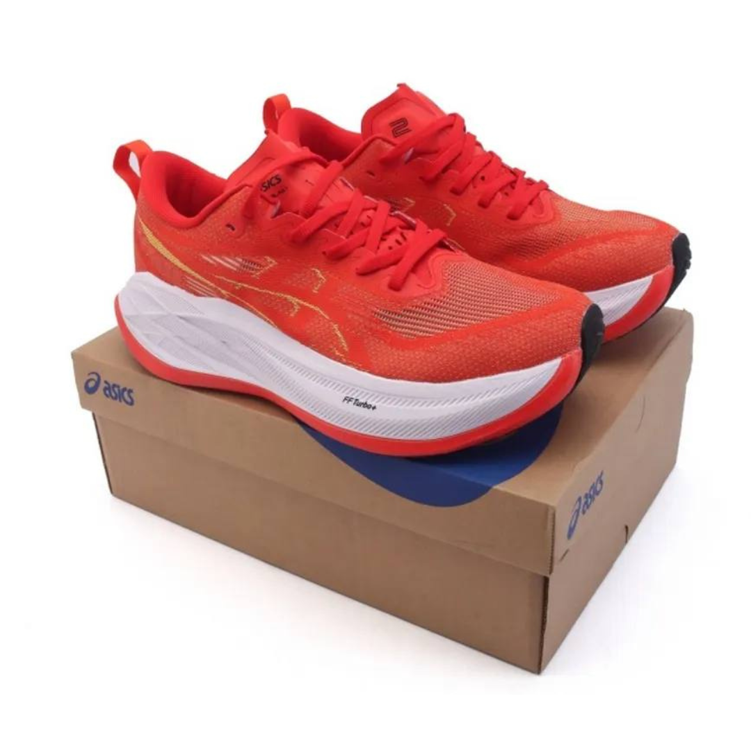 Asics Superblast 2 - Unissex - Vermelho/Branco