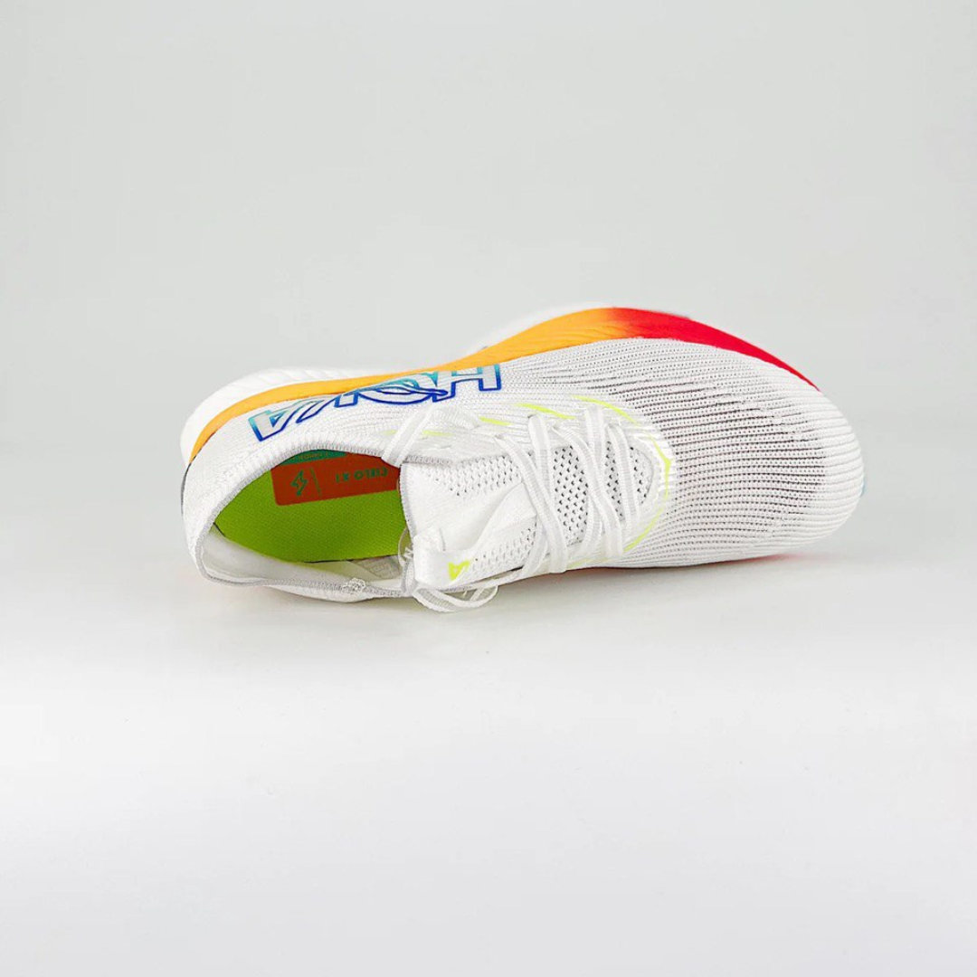 Hoka Cielo X1 Unissex - Frost/Cerise