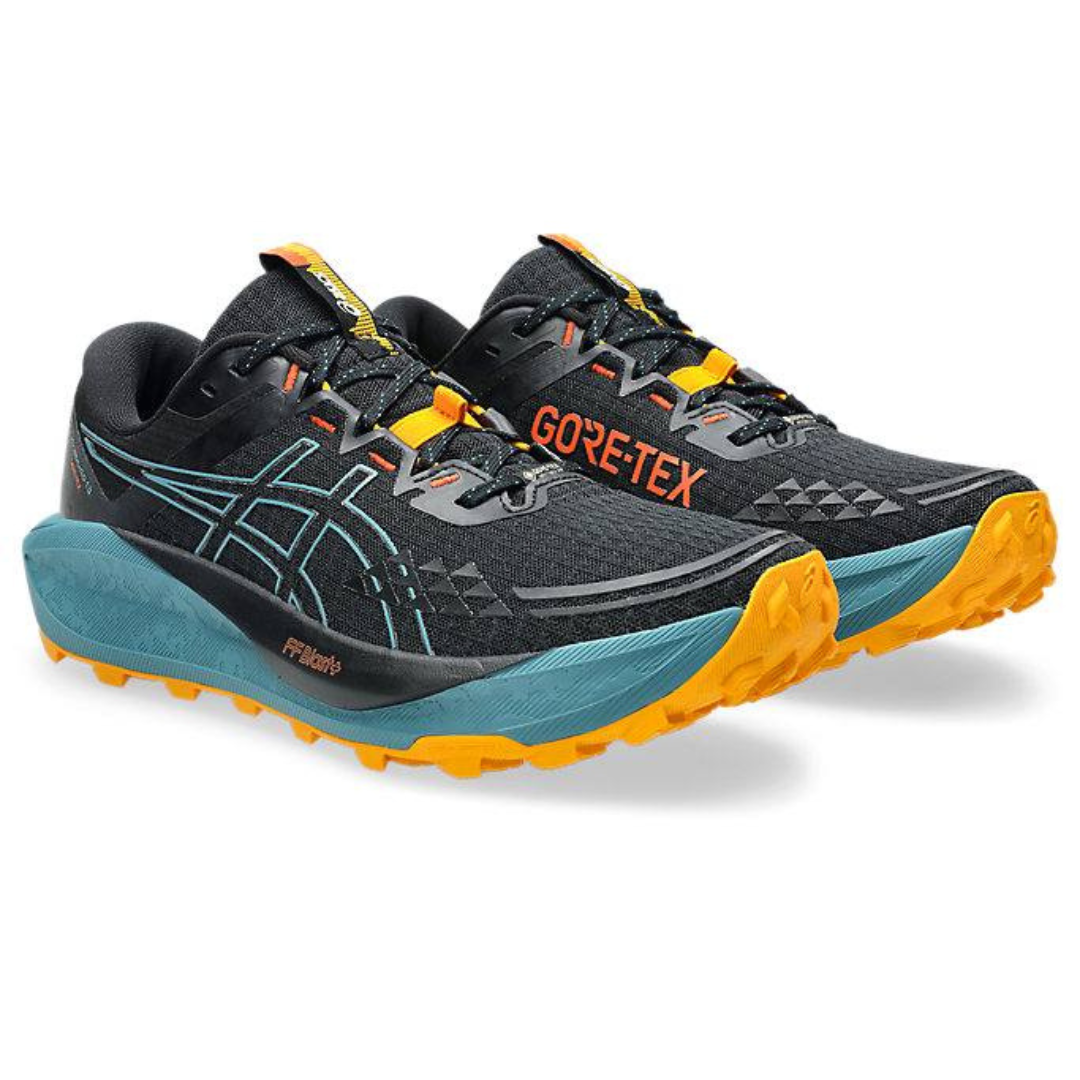 Asics Gel Trabuco 13 - Preto/Azul Atlântida