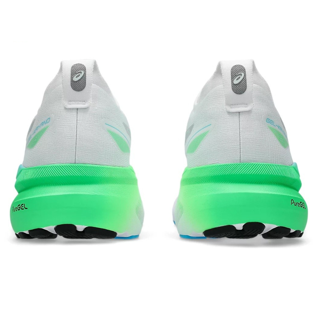 Asics Gel-Kayano 31 Branco com Verde e Azul