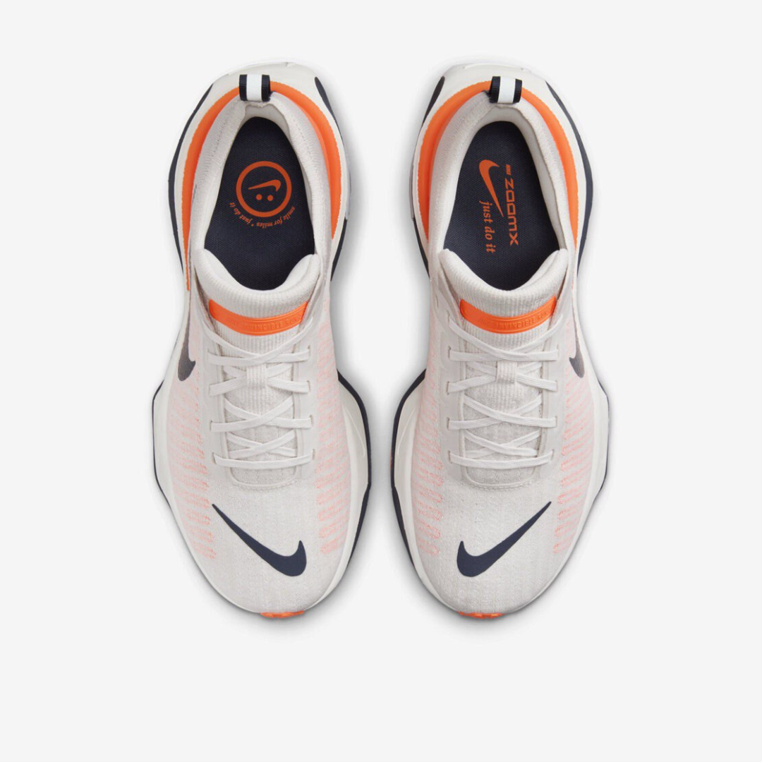 Nike Invincible Run 3 - Laranja/Branco