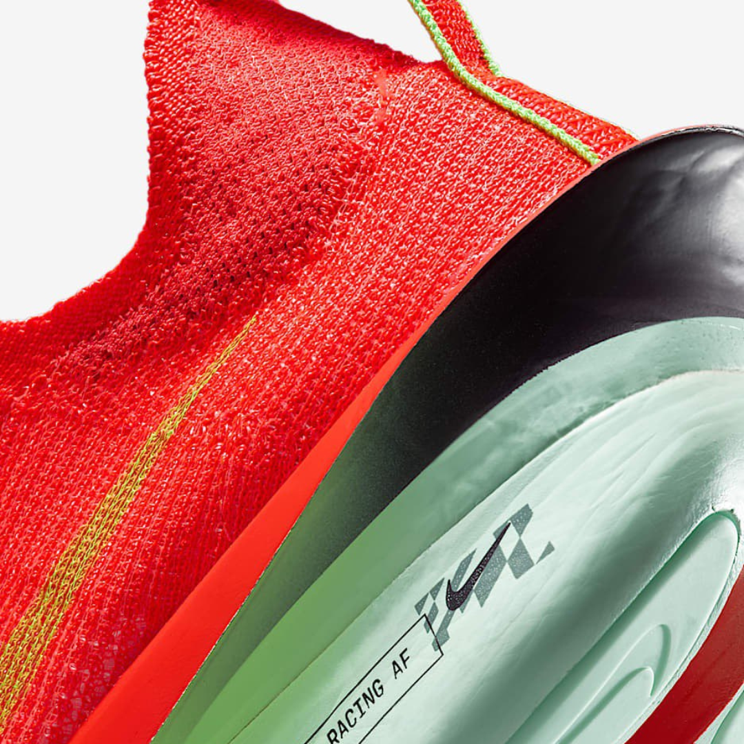 Nike ZoomX ALPHAFLY Next% 3 - Carmesim Bright/Lime Blast/Mint Foam