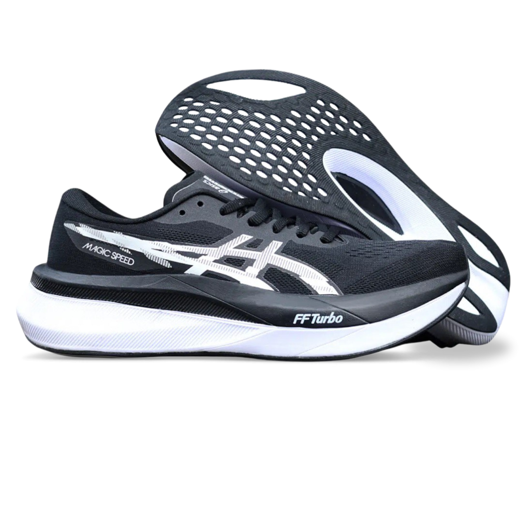 Asics Magic Speed 4 Preto e Branco