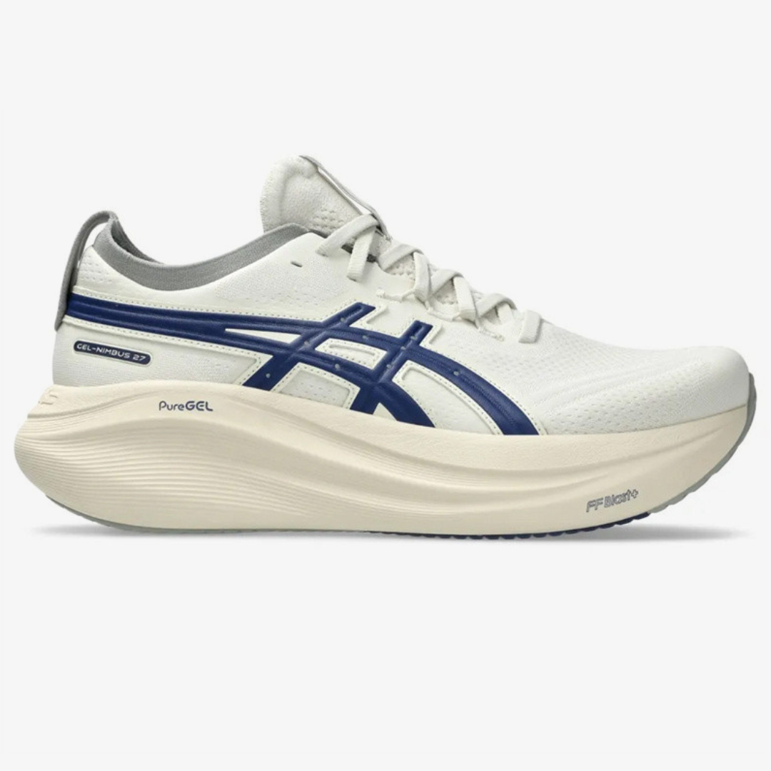 Asics Gel - Nimbus 27 - Branco/Azul