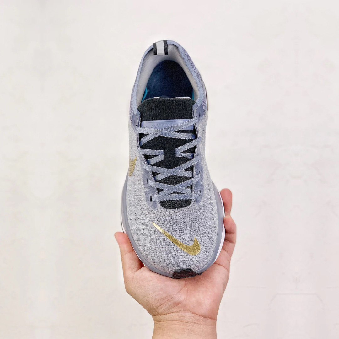 Nike Invincible Run 3 - Azul/Dourado