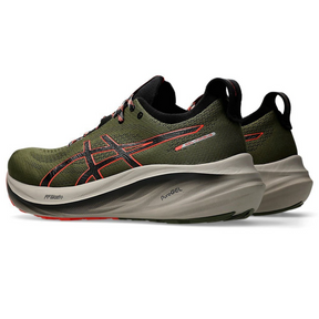 Asics Gel - Nimbus 26 TR - Verde Oliva/Vermelho