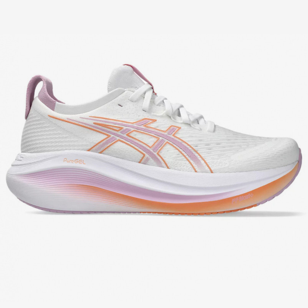 Asics Gel - Nimbus 27 - Branco/Lilás