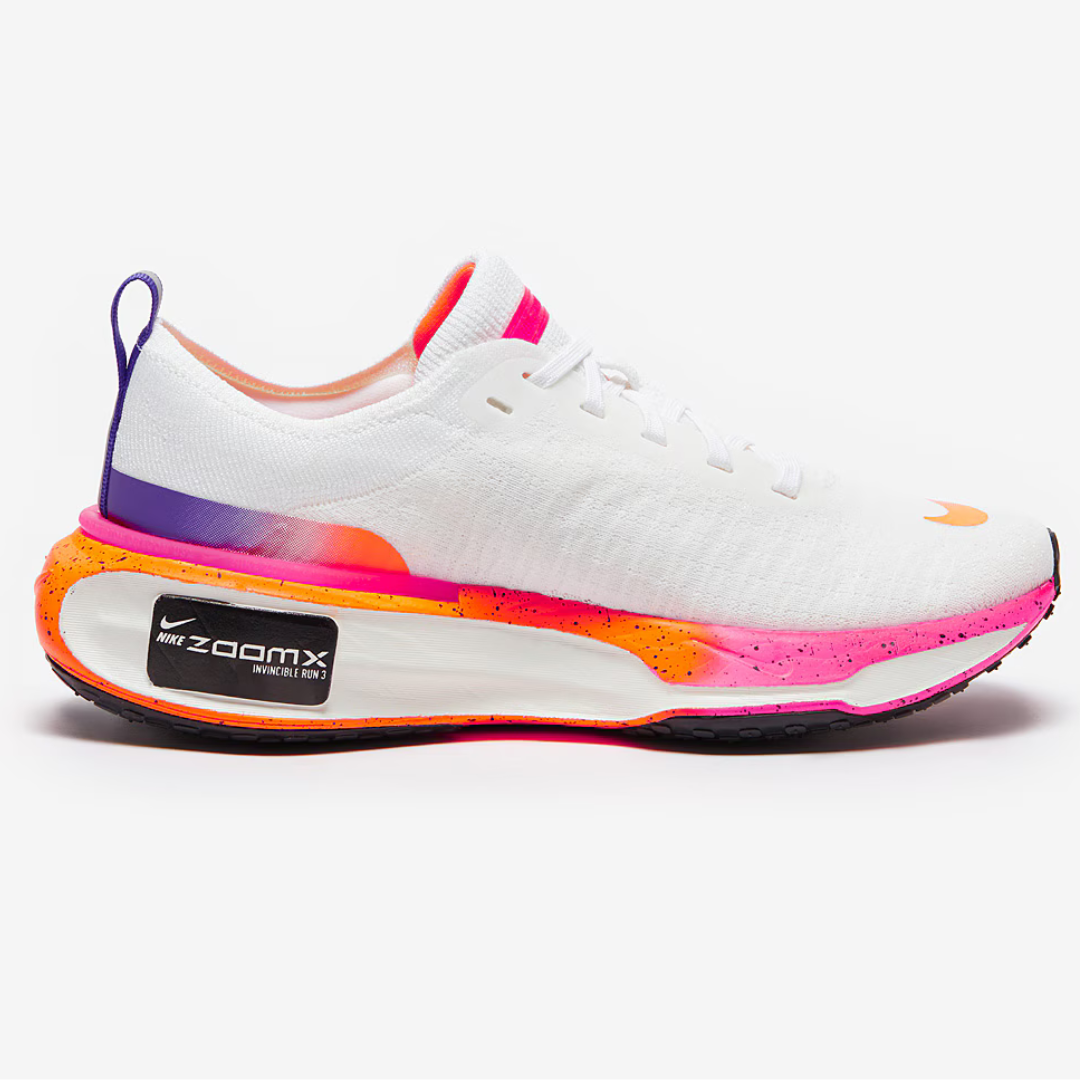 Nike Invincible Run 3 - Branco/Hyper Rosa