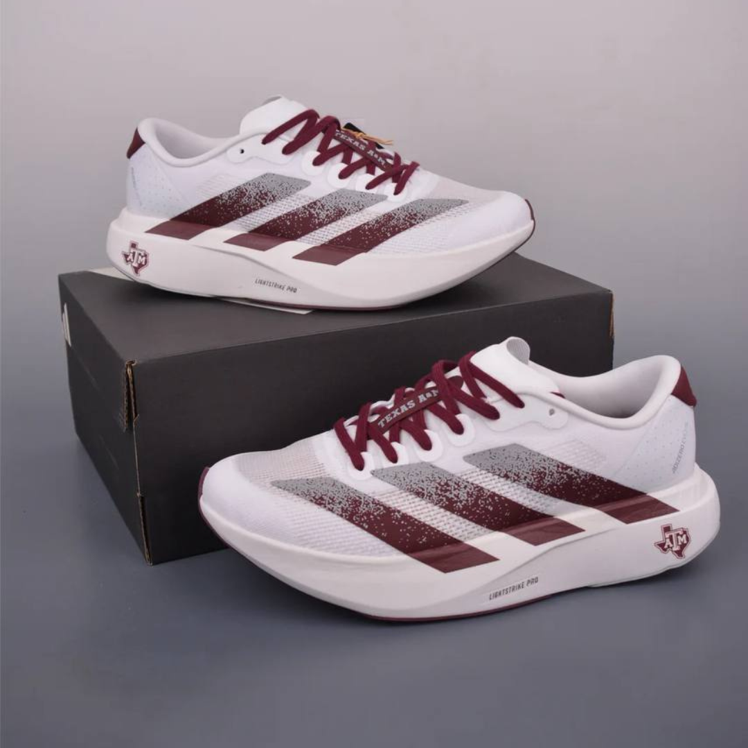 Adidas Adizero EVO SL - Branco/Vermelho Vinho
