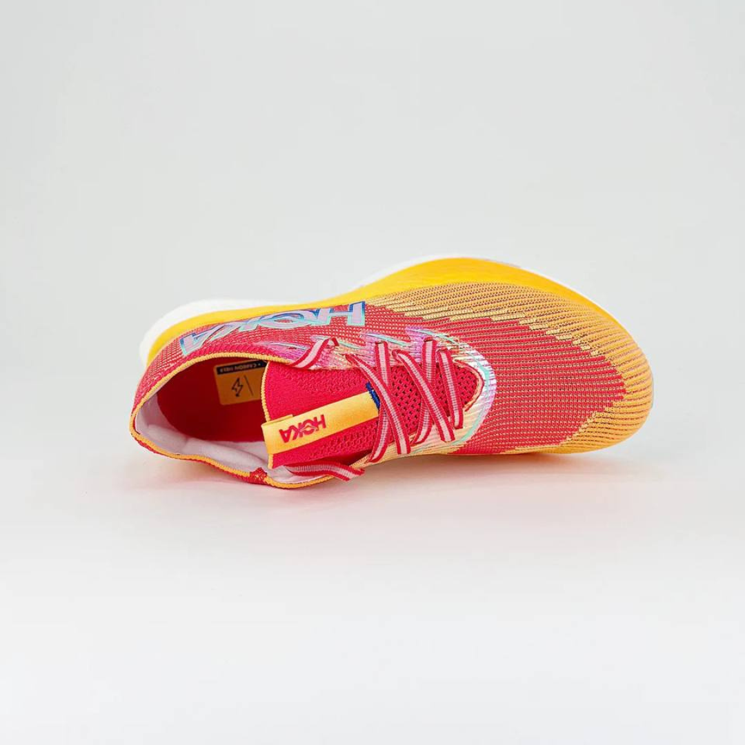 Hoka Cielo X1 Unissex - Cerise/Solar Flare