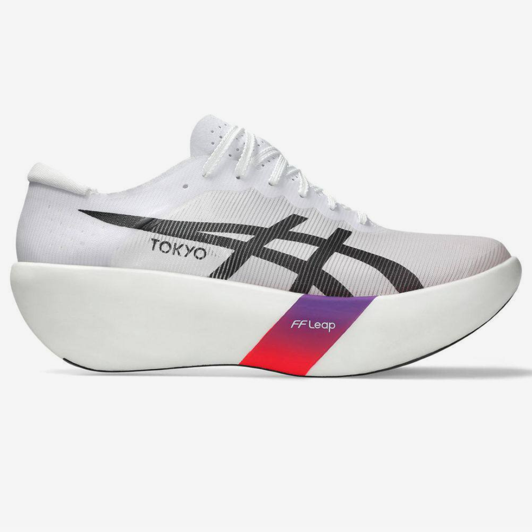 Asics Metaspeed Ray - Unissex - Branco/Vermelho
