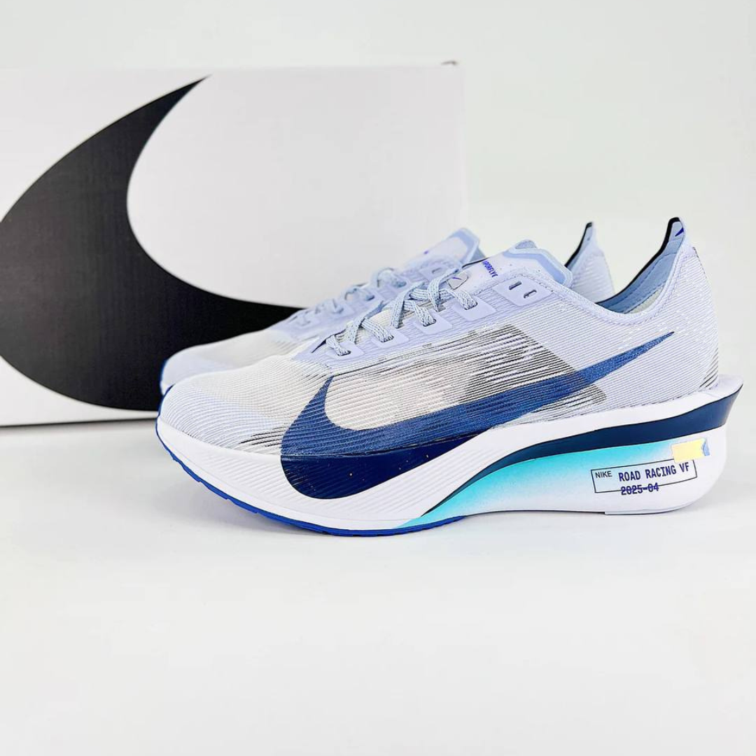 Nike ZoomX VaporFly 4 Branco/Azul