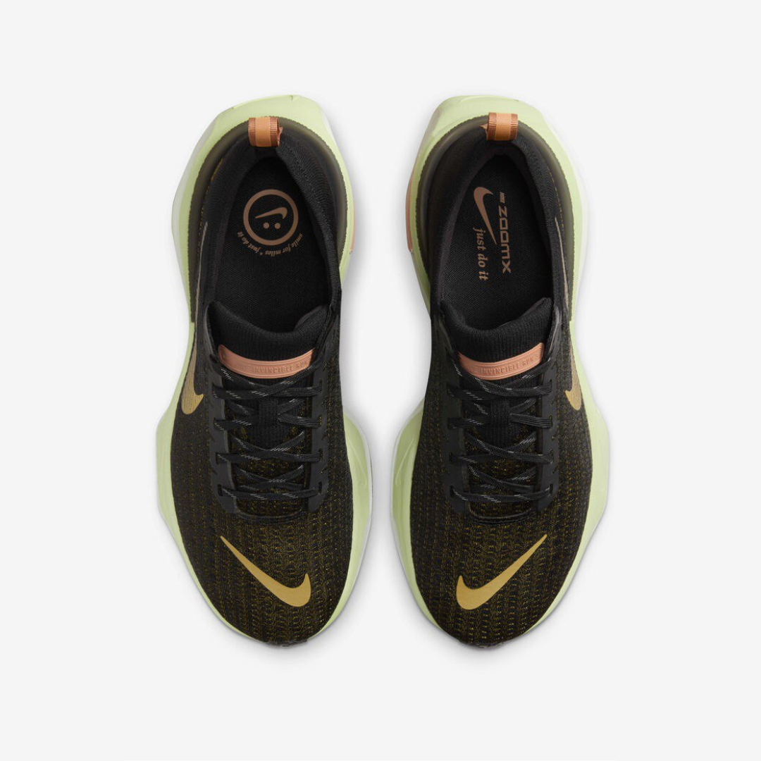 Nike Invincible Run 3 - Preto/Bronze