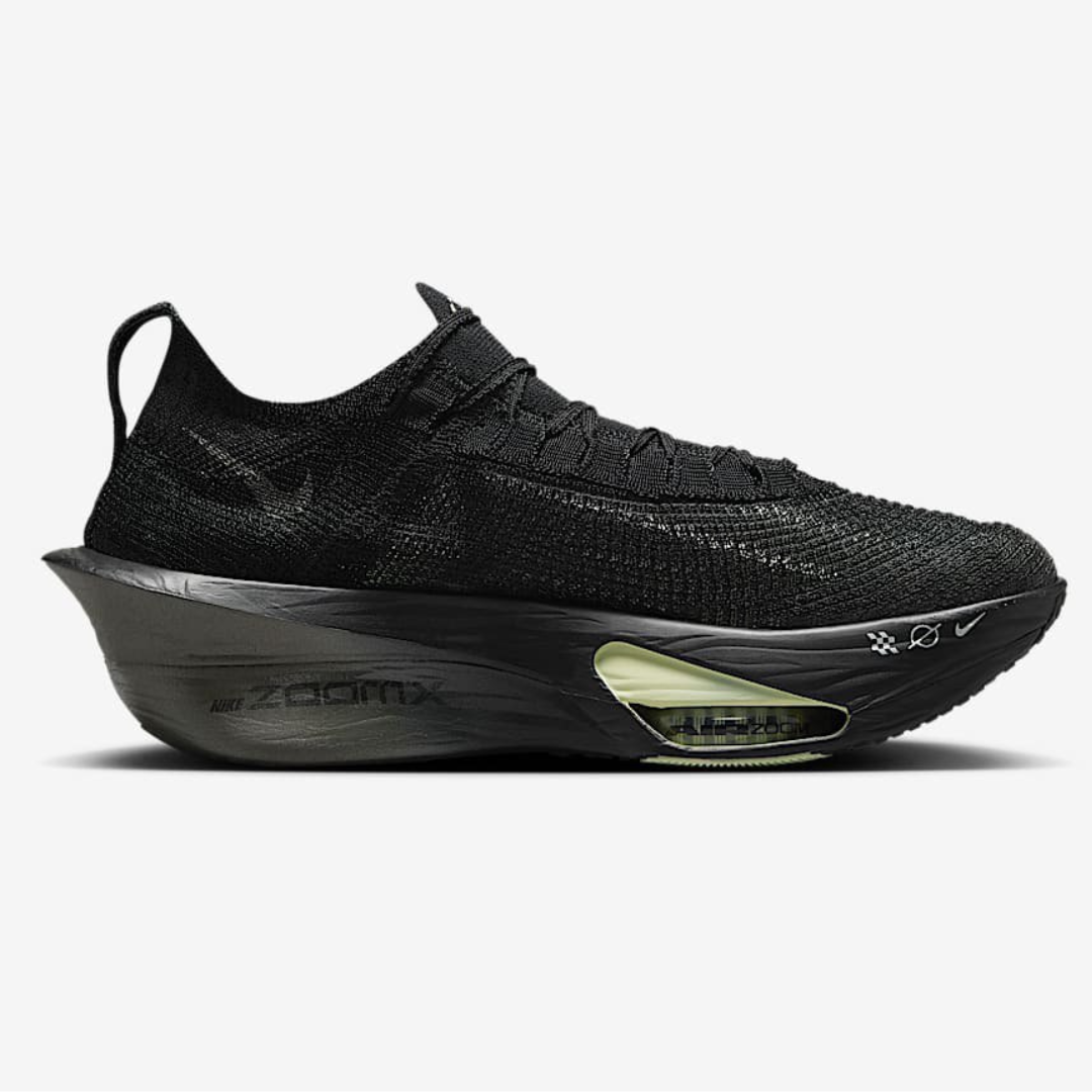 Nike ZoomX ALPHAFLY Next% 3 - Preto/Olive Aura/Prateado metalizado