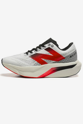 New Balance Fuelcell Supercomp Elite V4 - Branco/Vermelho/Preto