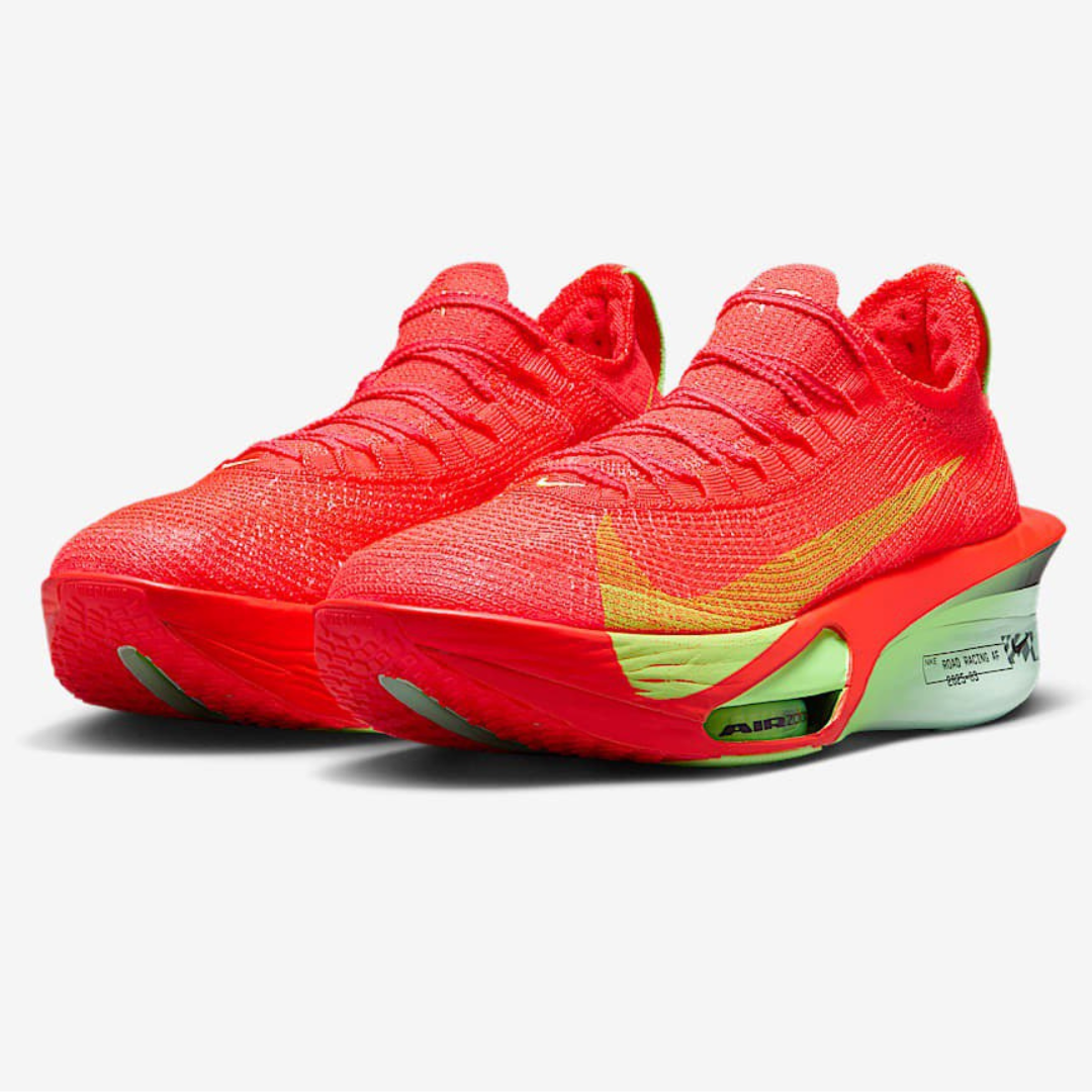 Nike ZoomX ALPHAFLY Next% 3 - Carmesim Bright/Lime Blast/Mint Foam