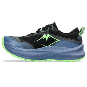 Asics Trabuco Max 3 - Preto/Azul/Verde