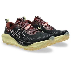Asics Gel Trabuco 13 - Preto/Vermelho Vinho/Amarelo