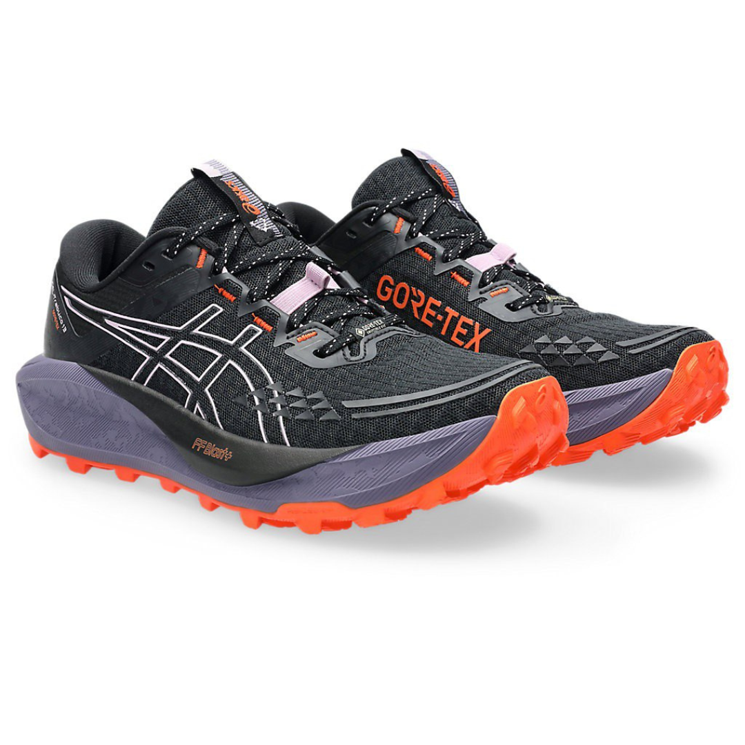 Asics Gel Trabuco 13 - Preto/Laranja/Roxo