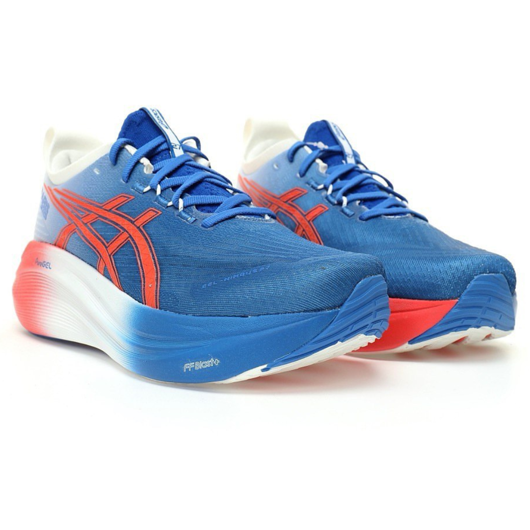 Asics Gel - Nimbus 27 Paris - Azul/Vermelho/Branco