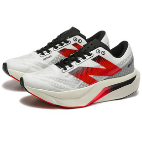 New Balance Fuelcell Supercomp Elite V4 - Branco/Vermelho/Preto
