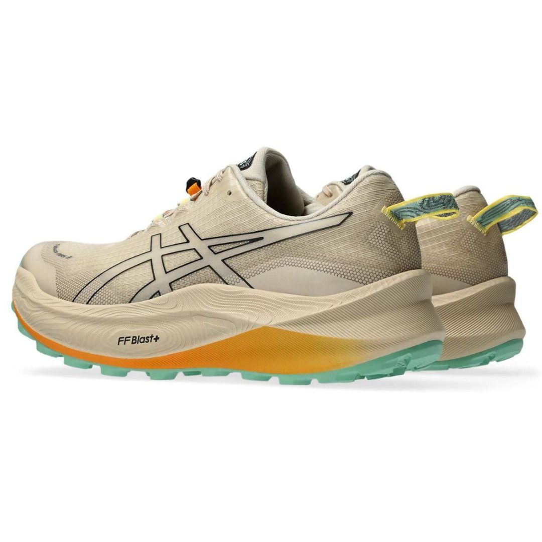 Asics Trabuco Max 3 - Bege/Laranja/Verde