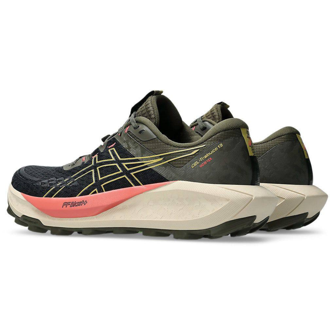 Asics Gel Trabuco 13 - Verde Oliva/Vermelho