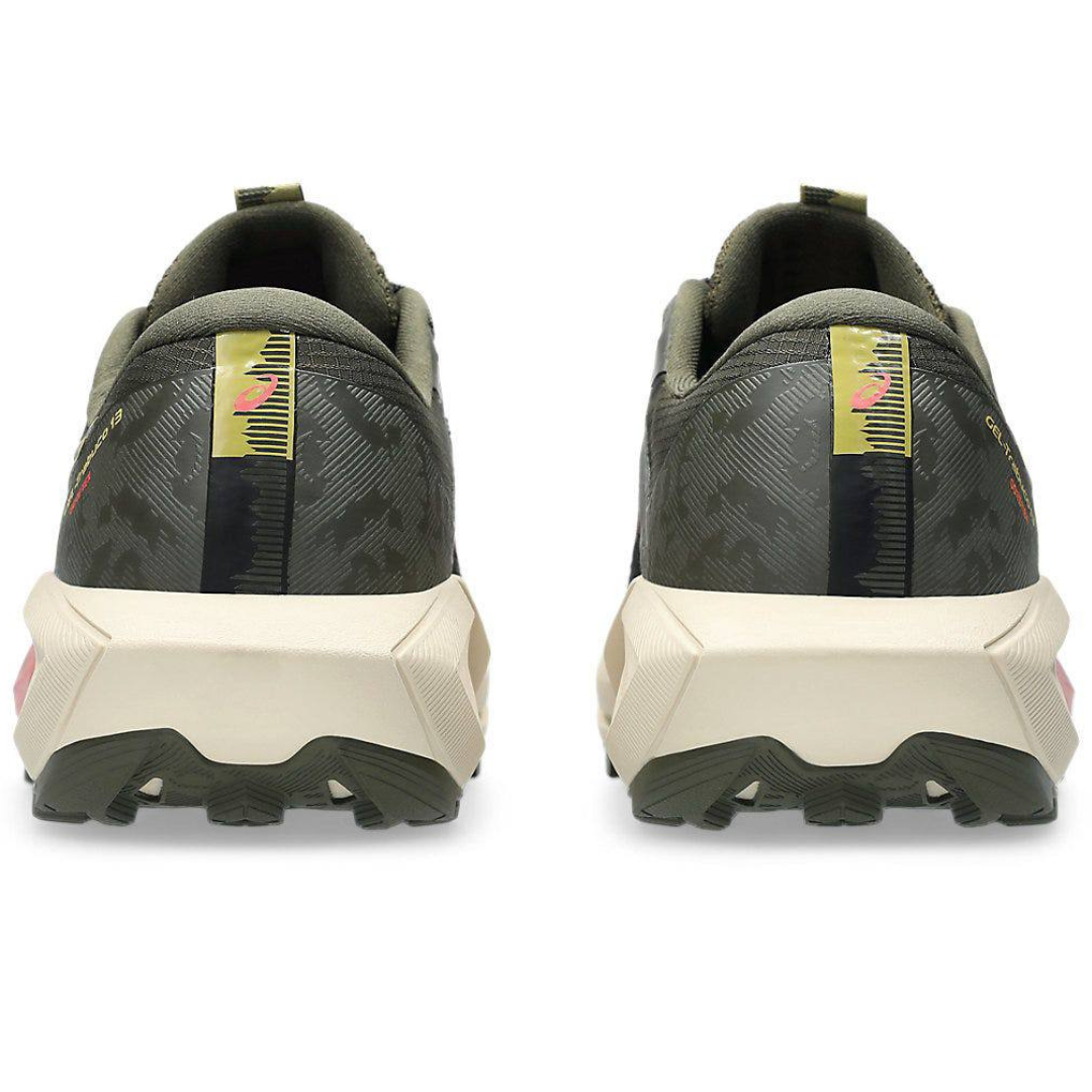 Asics Gel Trabuco 13 - Verde Oliva/Vermelho