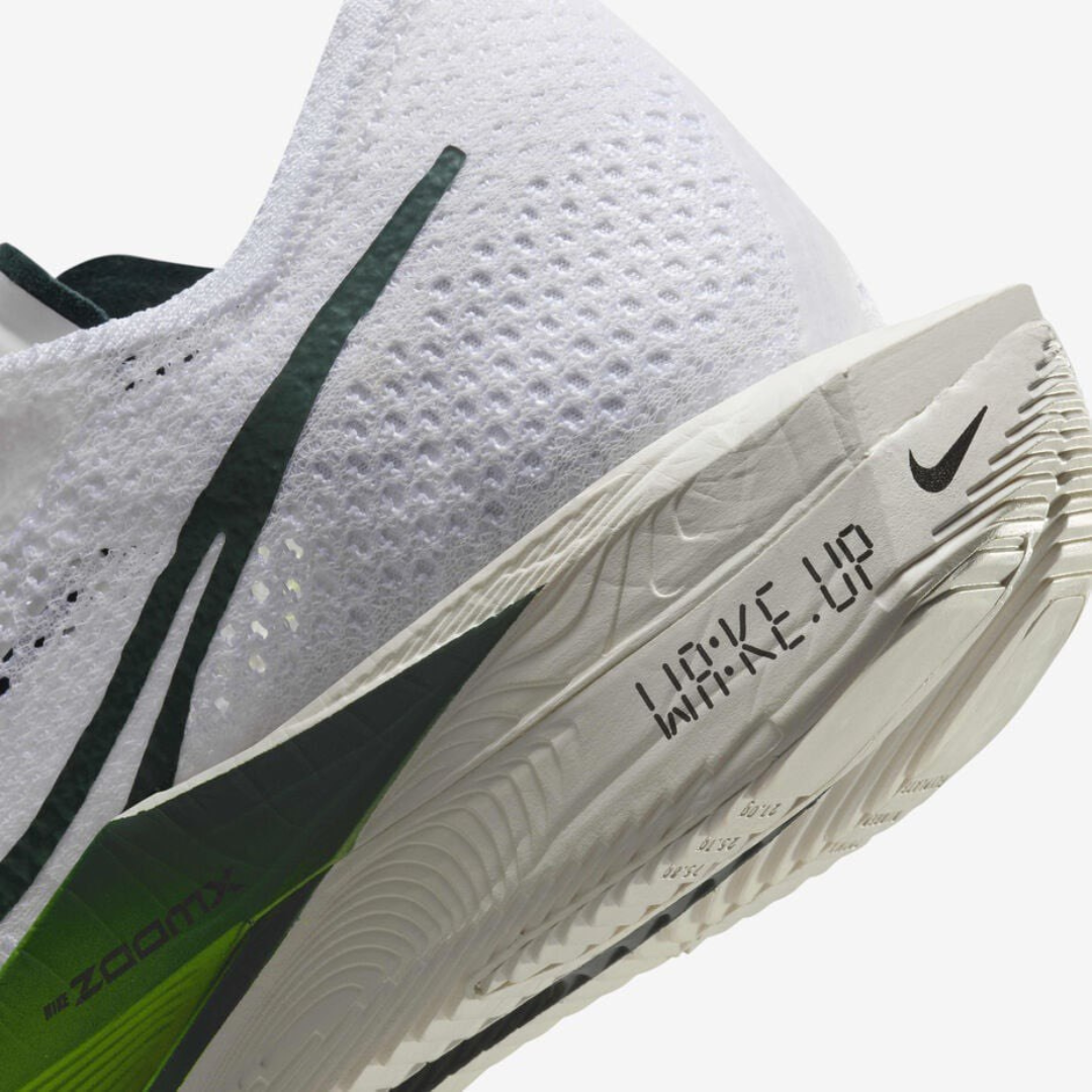 Nike Air Zoom X Vaporfly Next%3 Road Racing - Branco/Verde Pro