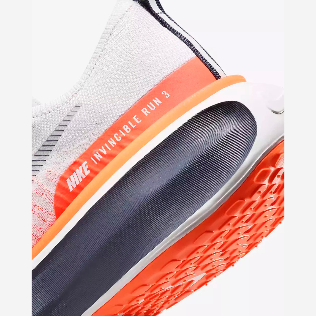 Nike Invincible Run 3 - Laranja/Branco