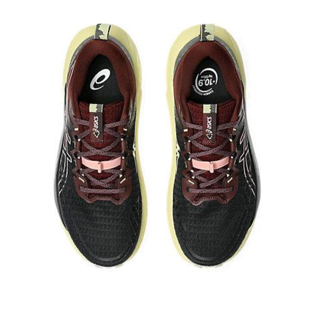 Asics Gel Trabuco 13 - Preto/Vermelho Vinho/Amarelo