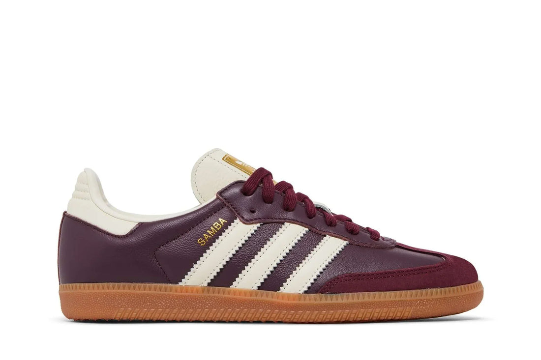 Adidas_Samba_Og_Maroon_Cream_White_Bord - Meireles Sport Conceito