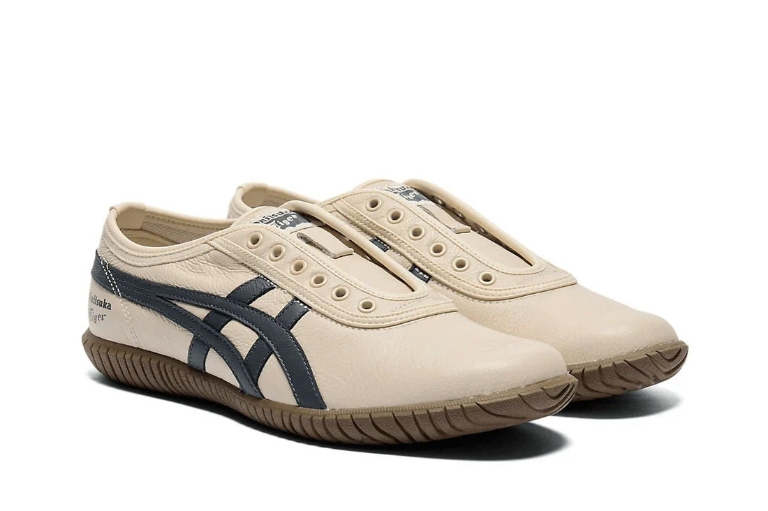 Onitsuka Tiger Tsunahiki Slip - On Birch/Indigo Navy Bege - Meireles Sport