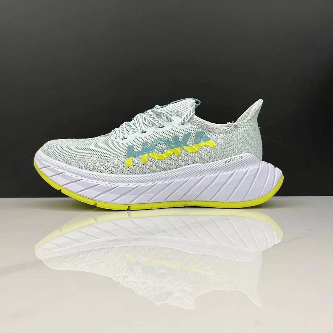 Hoka Carbon X3 - Verde/Cinza